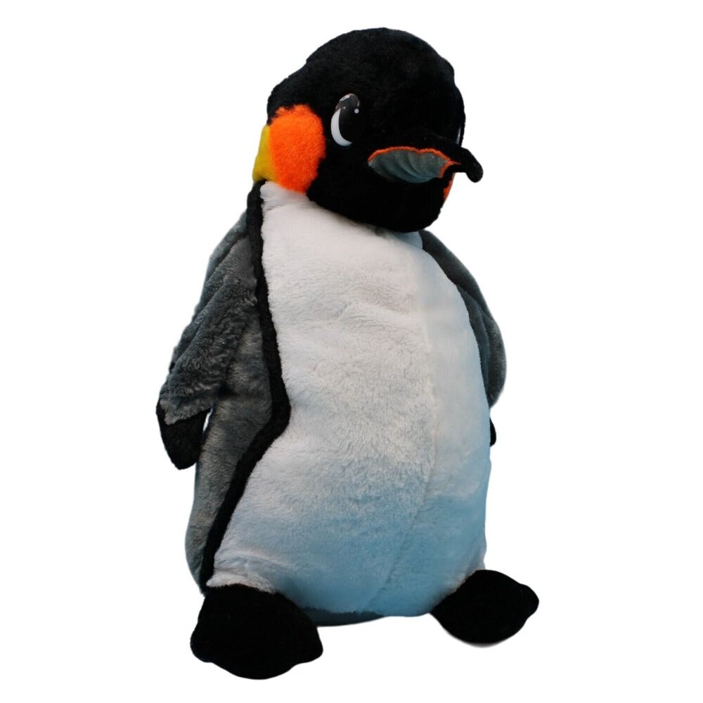Emperor Penguin Classic Toy Company 2007 Grey White Black Stuffed Plush Toy 13"